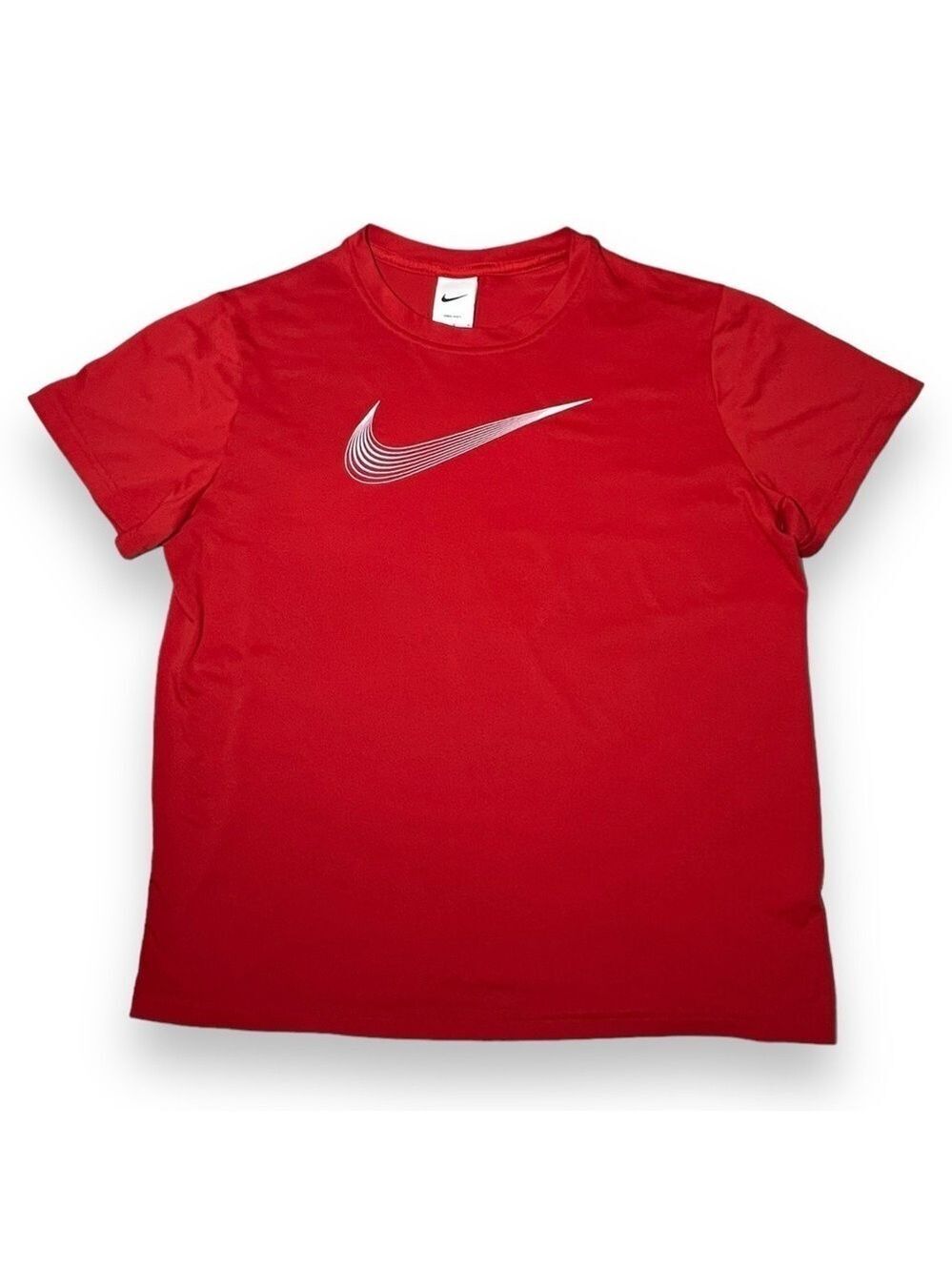 Nike Boy’s Dri-FIT Short Sleeve Tee Red Size Large +
